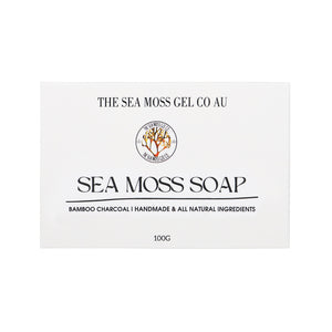 Handmade Sea Moss Soap with Bamboo Charcoal