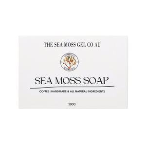 Handmade Sea Moss Soap with Coffee